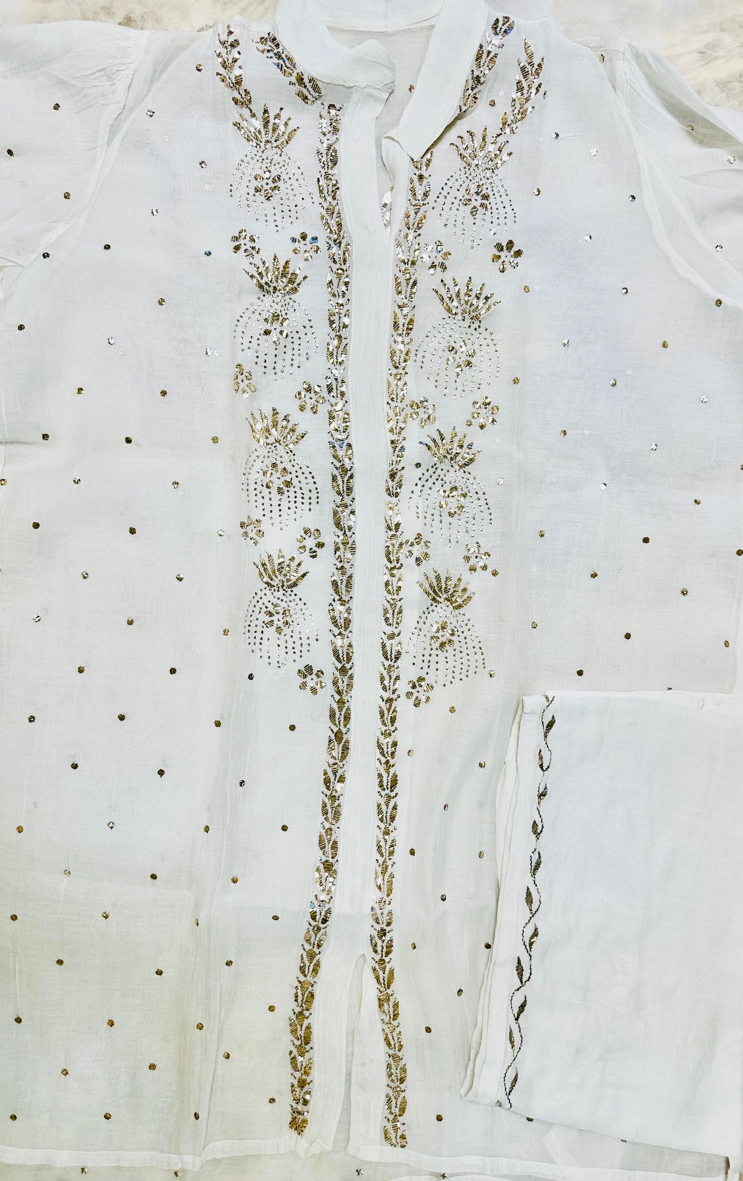 Kamdani and mukaish work co-ord set