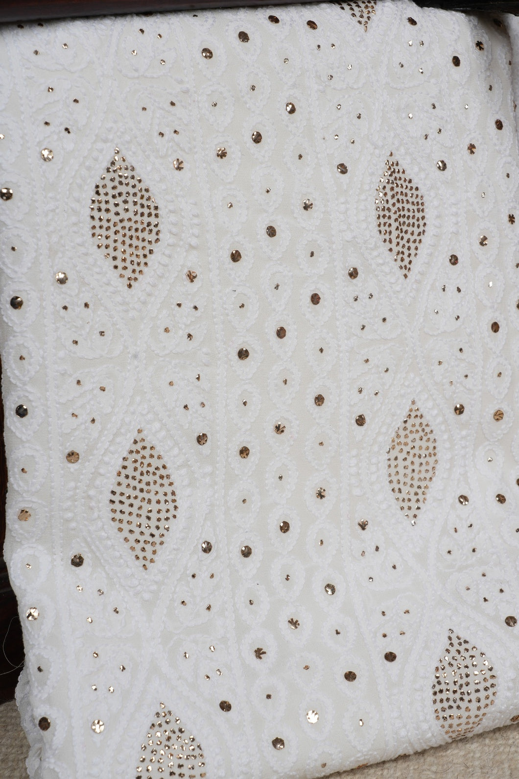 Mukaish Chikankari Suit