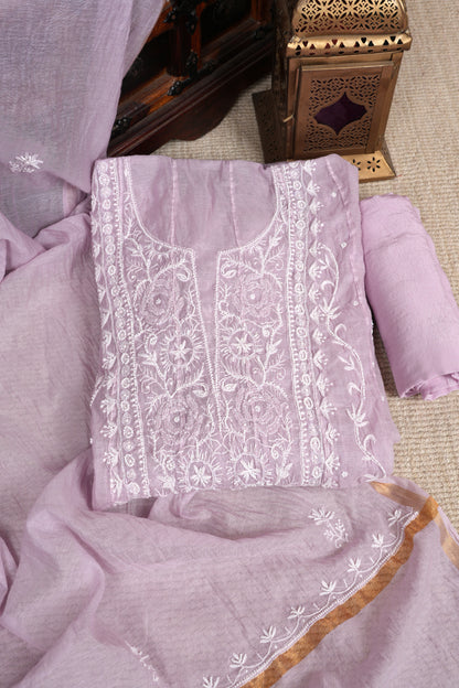 Pearl katdana work chikankari anarkali