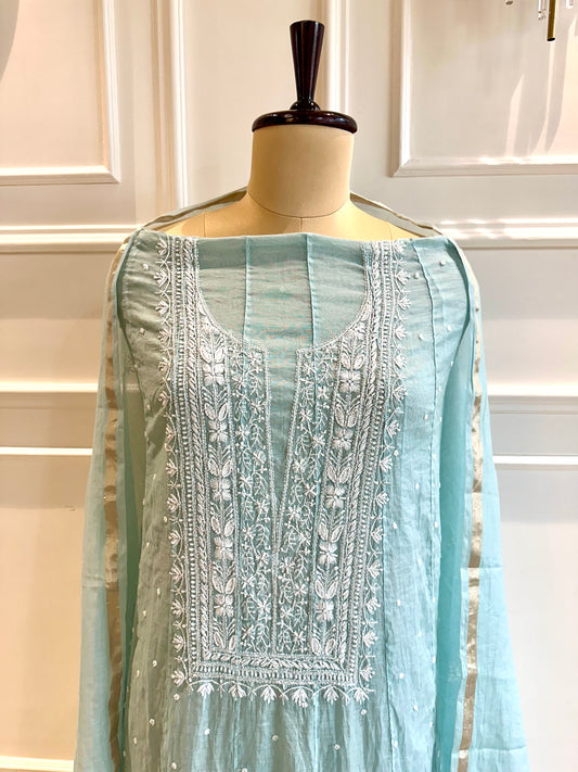 Pearl and katdana work anarkali