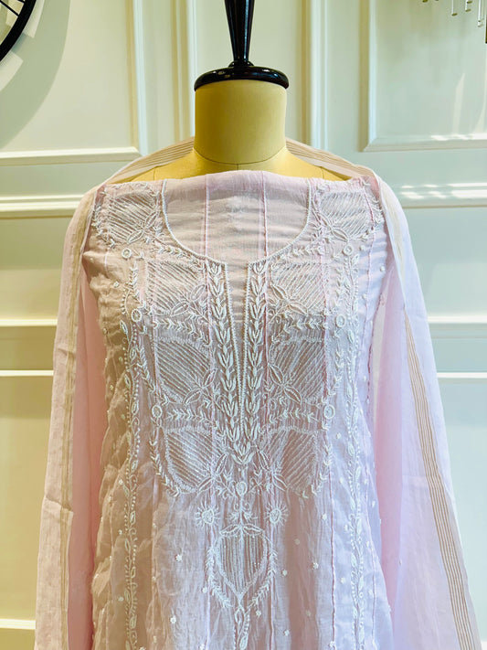 Pearl and katdana work anarkali