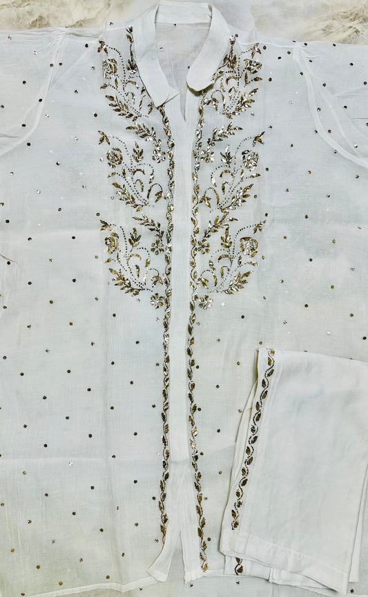 Kamdani and mukaish work co-ord set