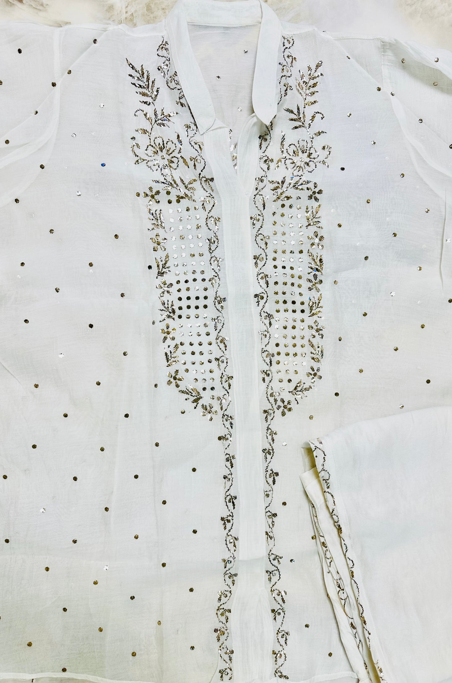 Kamdani and mukaish work co-ord set
