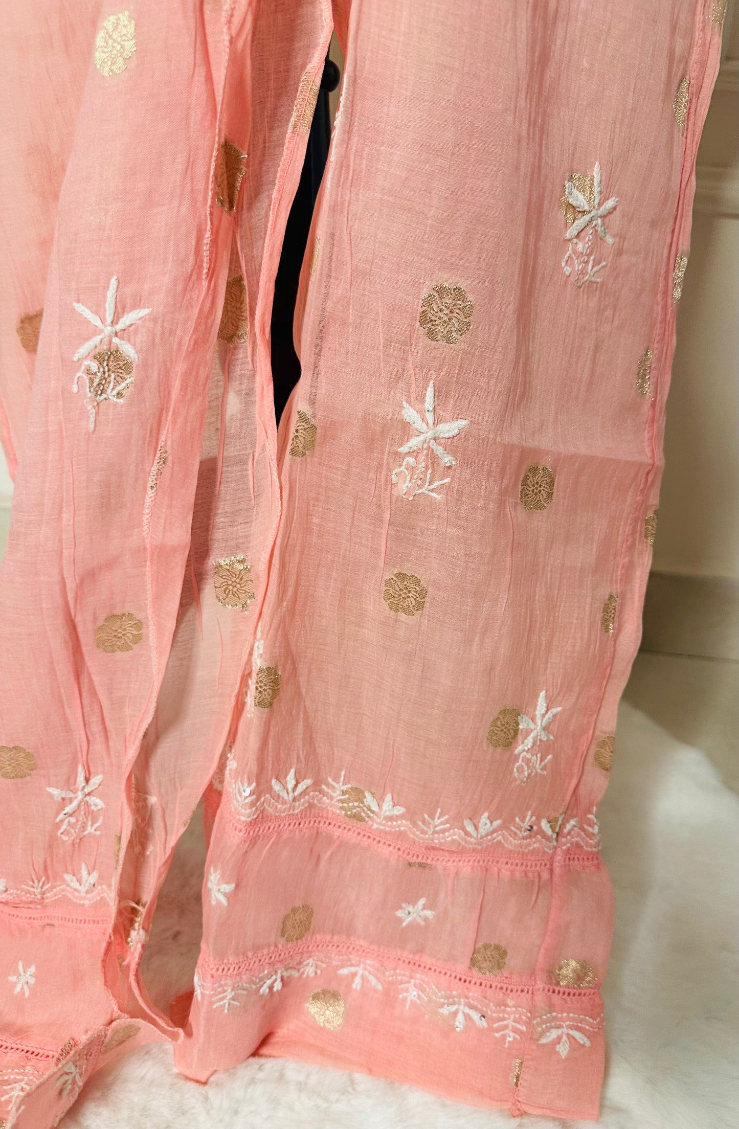 Chikankari work co-ord set