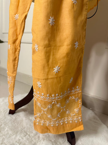 Chikankari work co-ord set