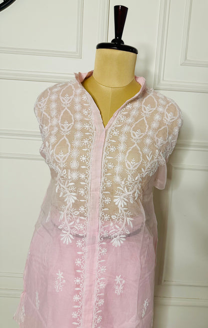 Chikankari work co-ord set