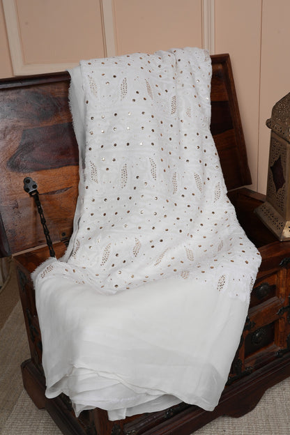 Mukaish Chikankari Suit