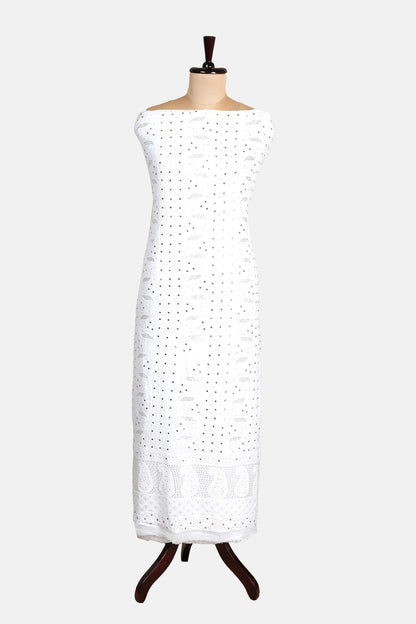 Mukaish Chikankari Suit