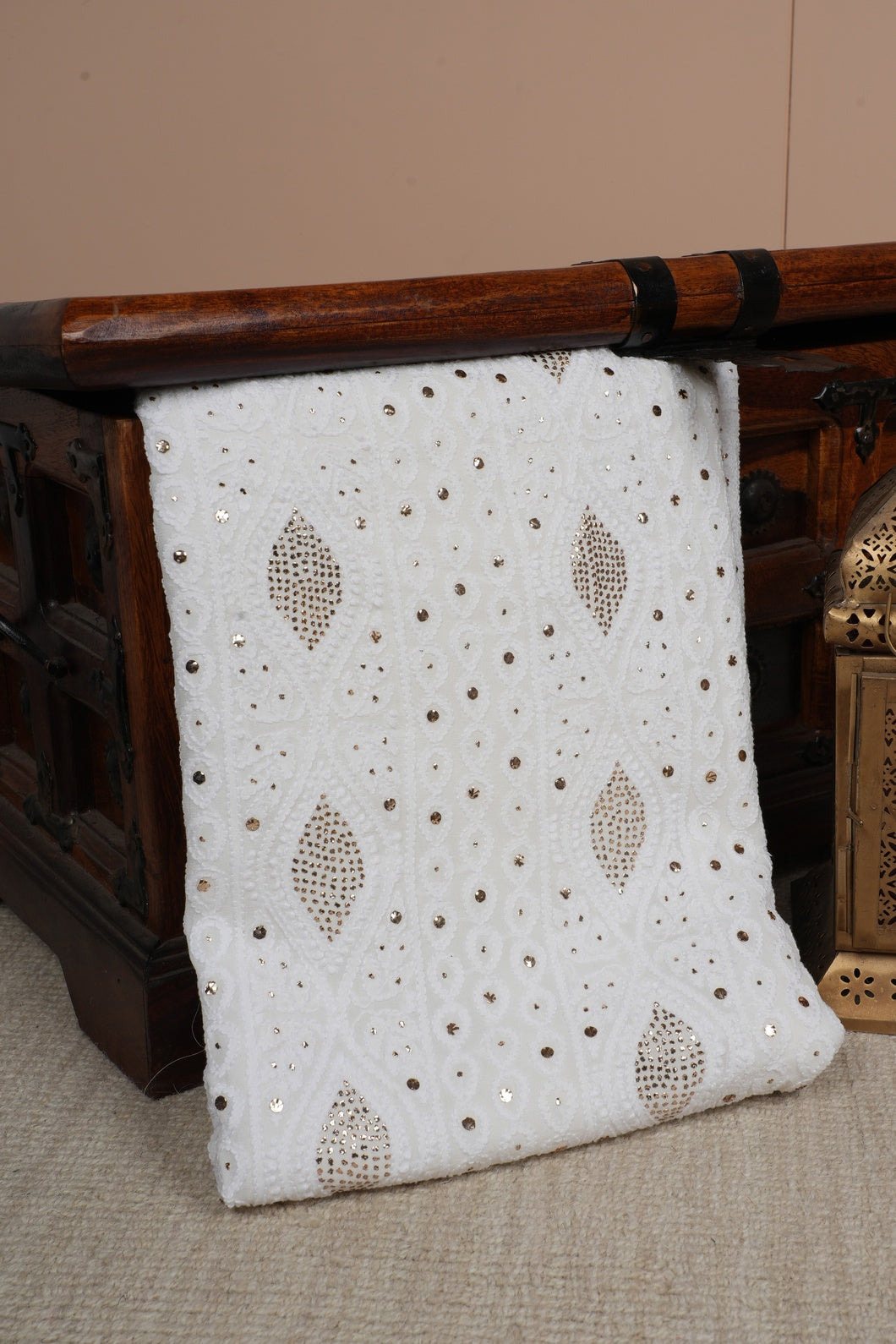 Mukaish Chikankari Suit