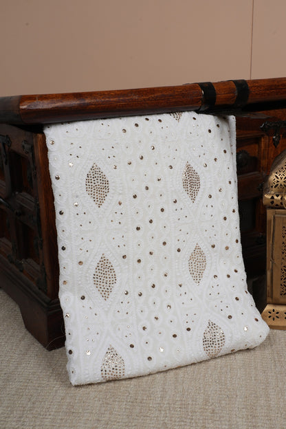 Mukaish Chikankari Suit